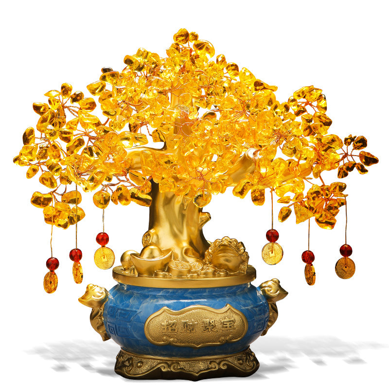 Feng Shui Money Tree With Citrine – Lucky Incense