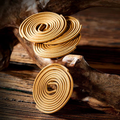 100% Natural Old Sandalwood Spiral Incense