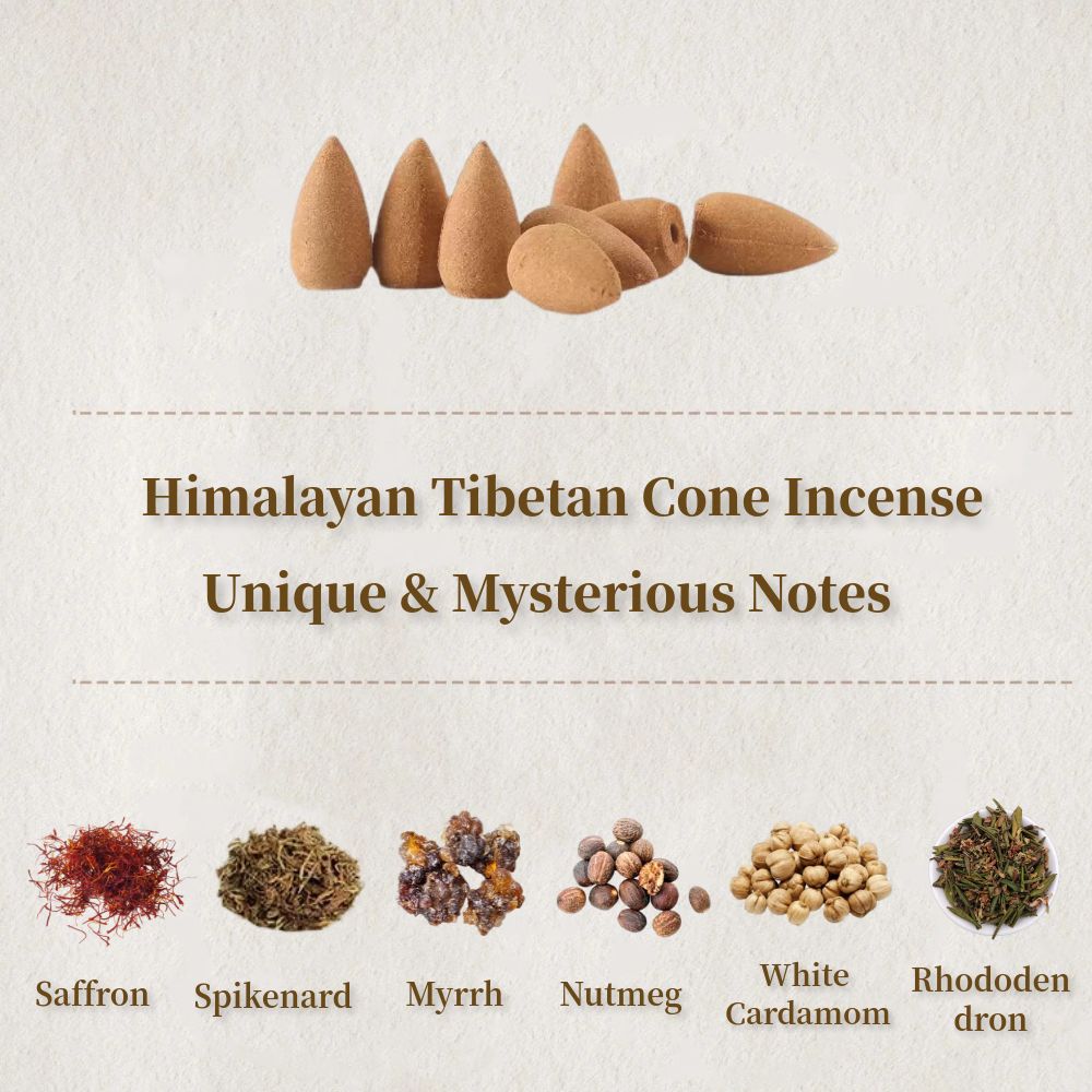 Himalayan Tibetan Incense Cone