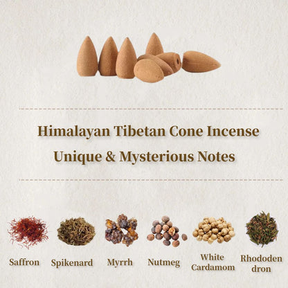 Himalayan Tibetan Incense Cone