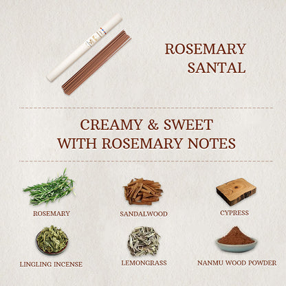 Rosemary Santal Incense Stick