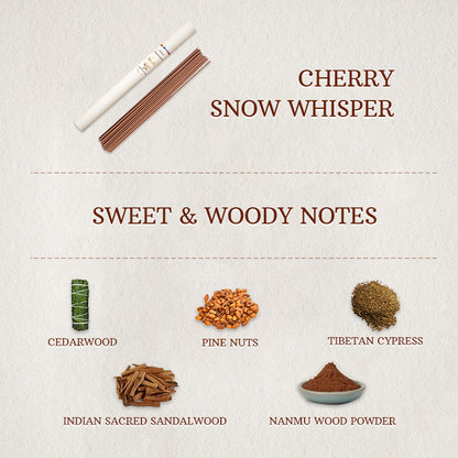 Cherry Snow Whisper  Incense Stick