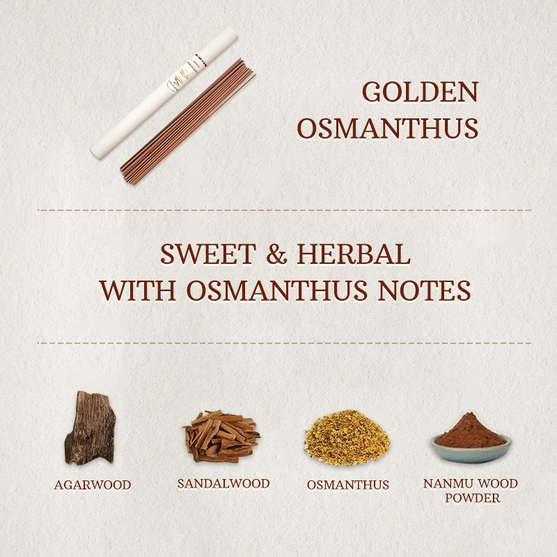 Golden Osmanthus Sandalwood Incense Stick