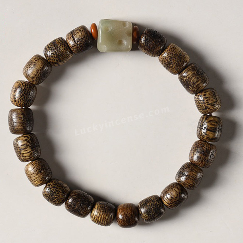 Natural Agarwood Beads Bodhi Lucky Bracelet