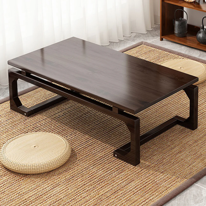 Neo-Chinese style Bamboo Meditation Table Set