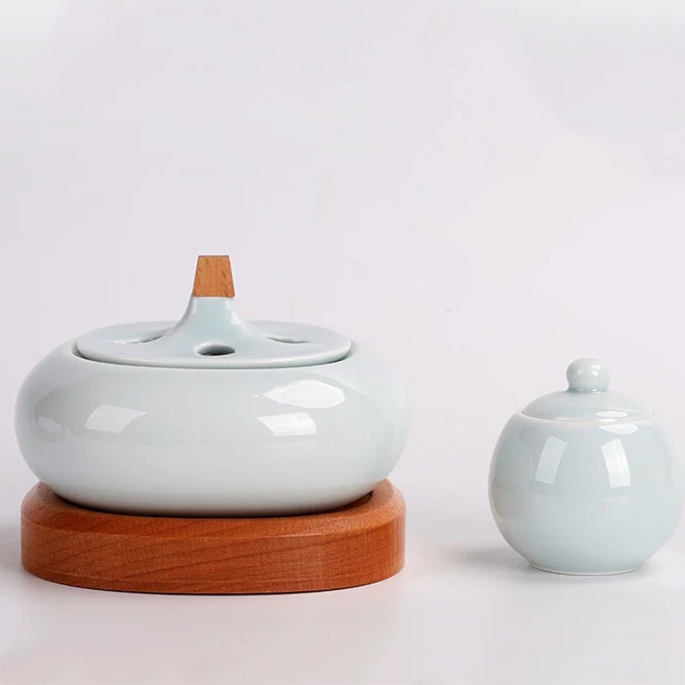 AC110V AC220V Simple Ceramic Powder Incense Burner