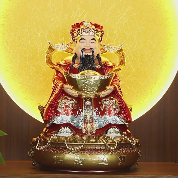 Resin Ingot Yuan Bao God of Wealth