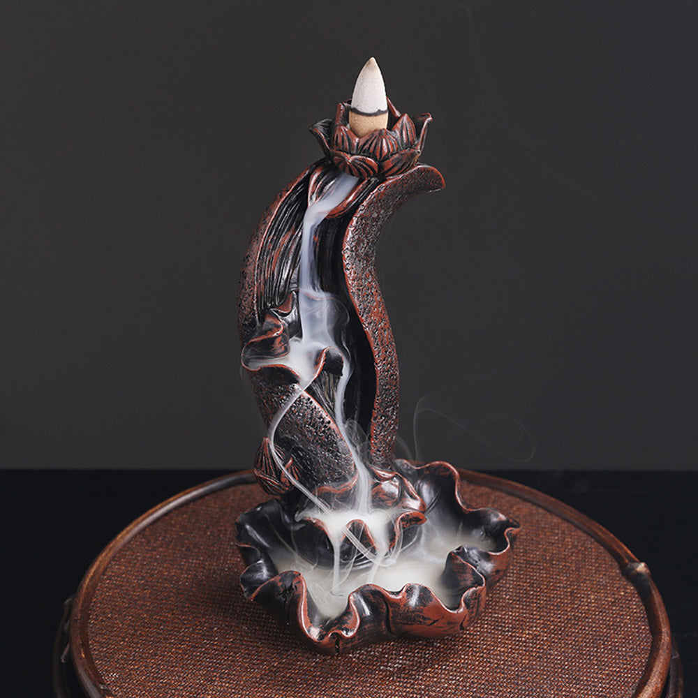 High Mountains And Flowing Water Backflow Incense Burner