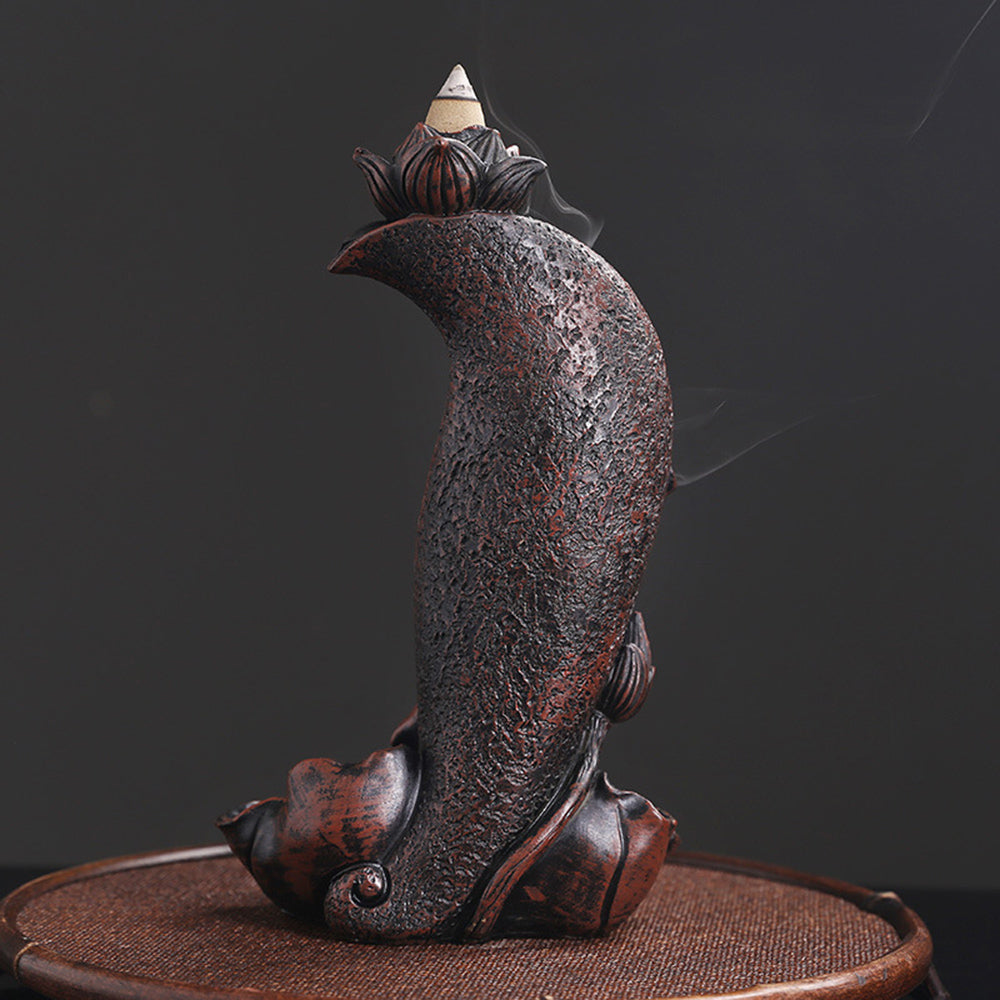 High Mountains And Flowing Water Backflow Incense Burner