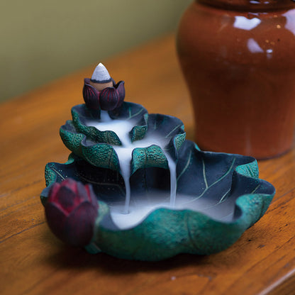 Moonlight in Lotus Pond Backflow Incense Burner