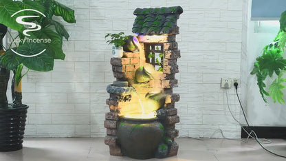 Outdoor Rockery Fish Tank Water Fountain