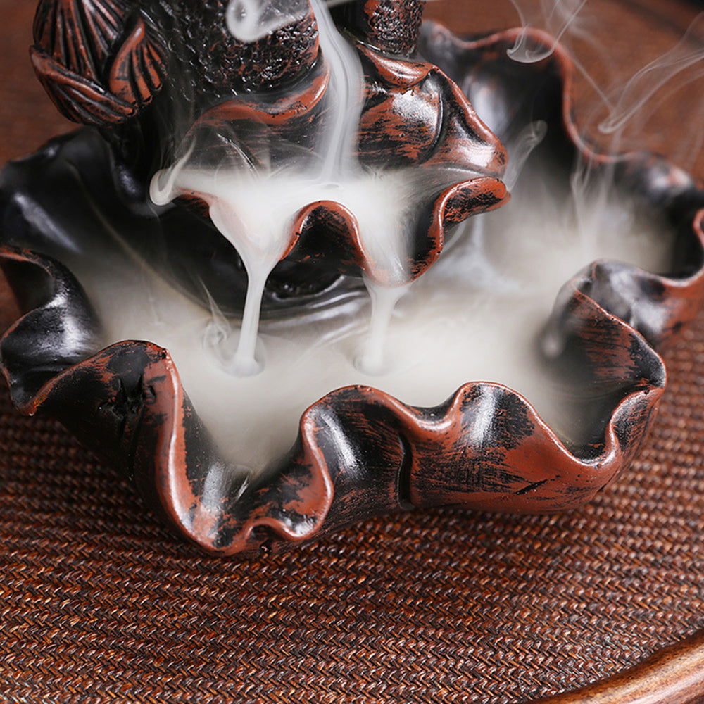 High Mountains And Flowing Water Backflow Incense Burner