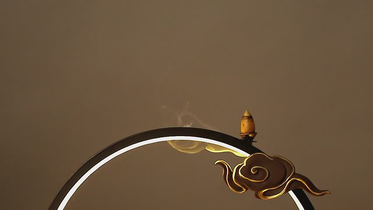 Lotus Pond Backflow Incense Burner Wit LED – Lucky Incense