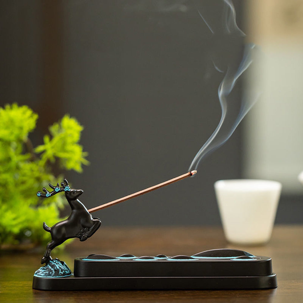 Copper Deer Stick Incense Box