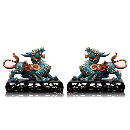 Brass Feng Shui Pi Xiu Set