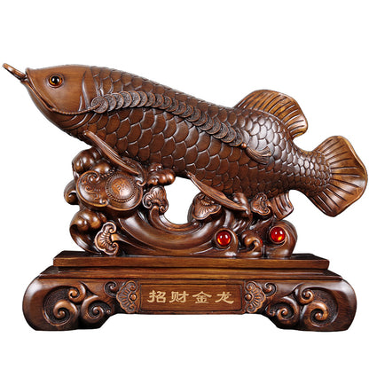 Resin Fish With Coin Stand