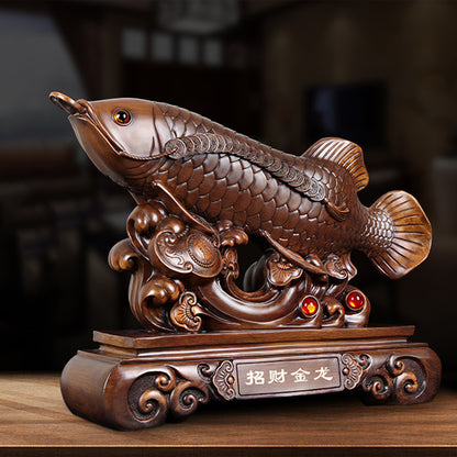 Resin Fish With Coin Stand