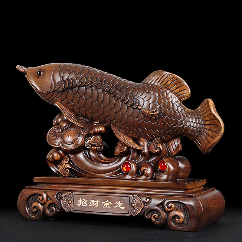 Resin Fish With Coin Stand