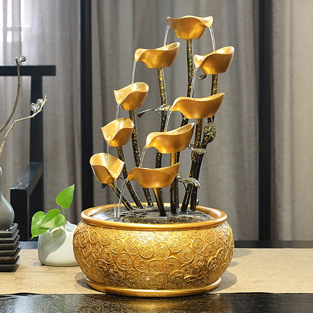 Yuanbao Flowing Water Fountain Fortune Tree Living Room Decoration – Lucky  Incense