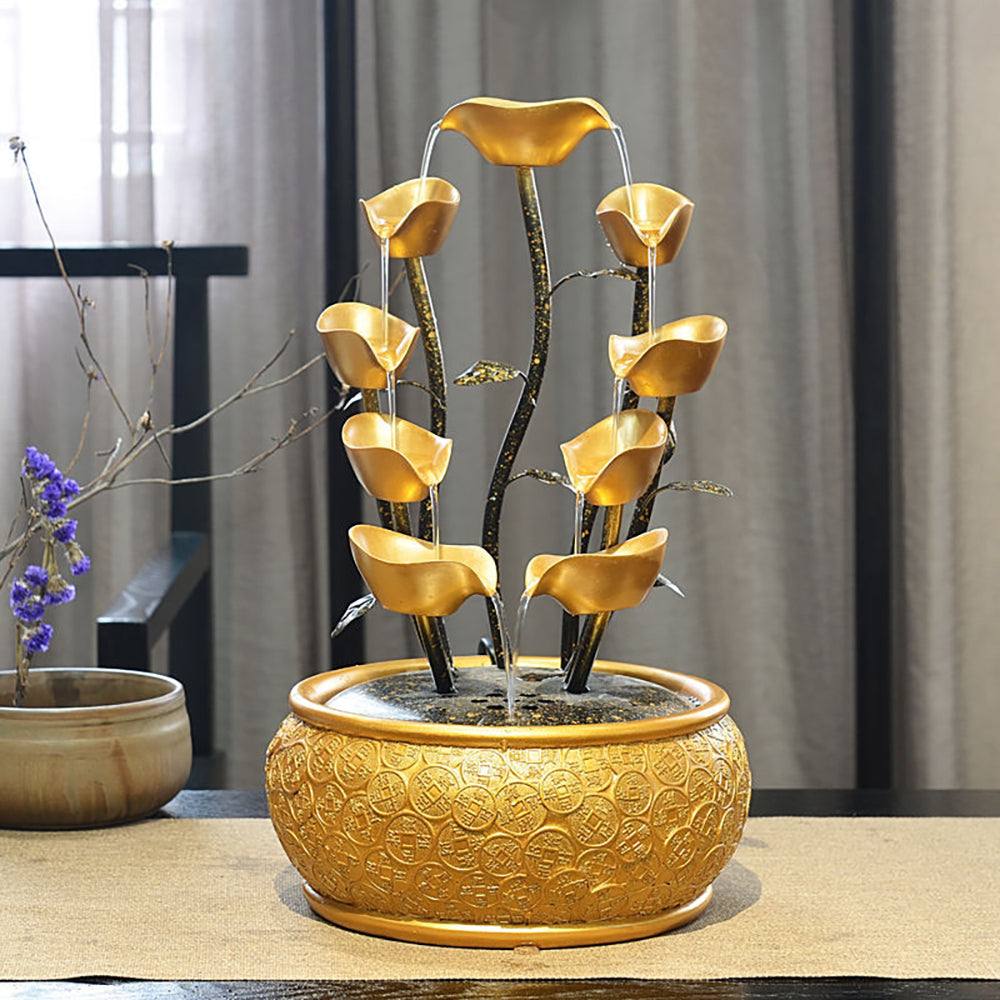 Yuanbao Flowing Water Fountain Fortune Tree Living Room Decoration