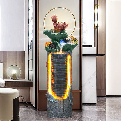 Lotus Pond Indoor Waterfall