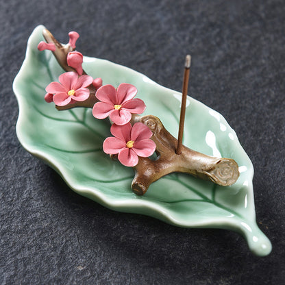 Peach Blossom Stick Incense Burner