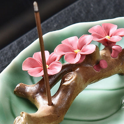 Peach Blossom Stick Incense Burner