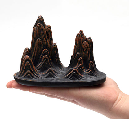 Moutains Waterfall Backflow Cone Incense Burner