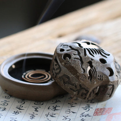 Yixing Clay Cone Incense Holder