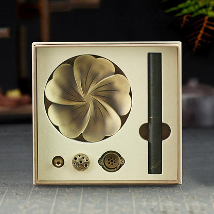 Brass Lotus Stick Incense Holder