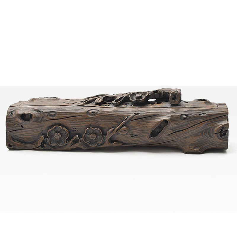 Hand Carved Ink Stone Incense Box