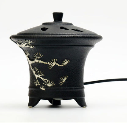 Coarse Pottery Electric Incense Powder Burner