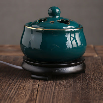 Ceramic Electric Oil Incense Powder Burner