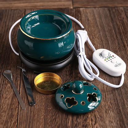 Ceramic Electric Oil Incense Powder Burner