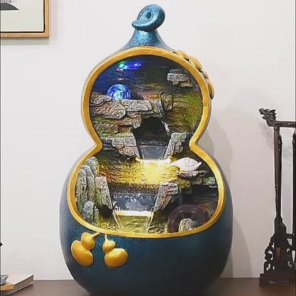 Gourd Flowing Water Makes Money Home Decoration