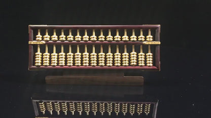 Ebony Wood Abacus For Office